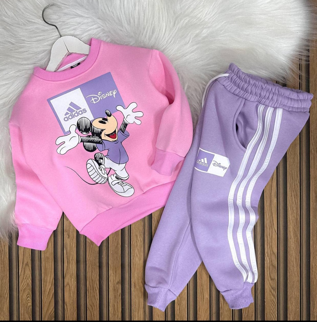 Pembe Adidas Eşofman Takımı